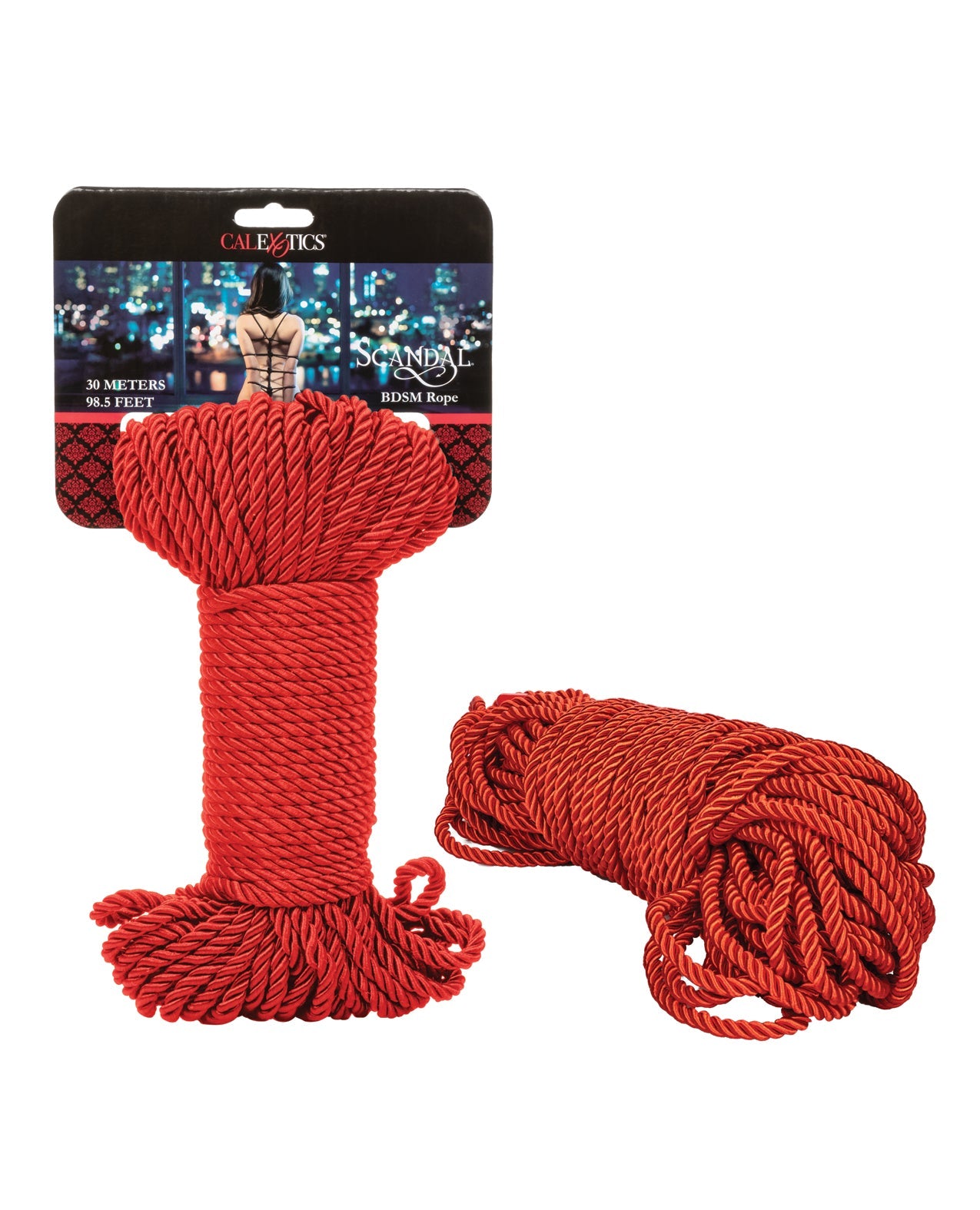 Scandal BDSM Rope 98.5ft/ 30m - Red