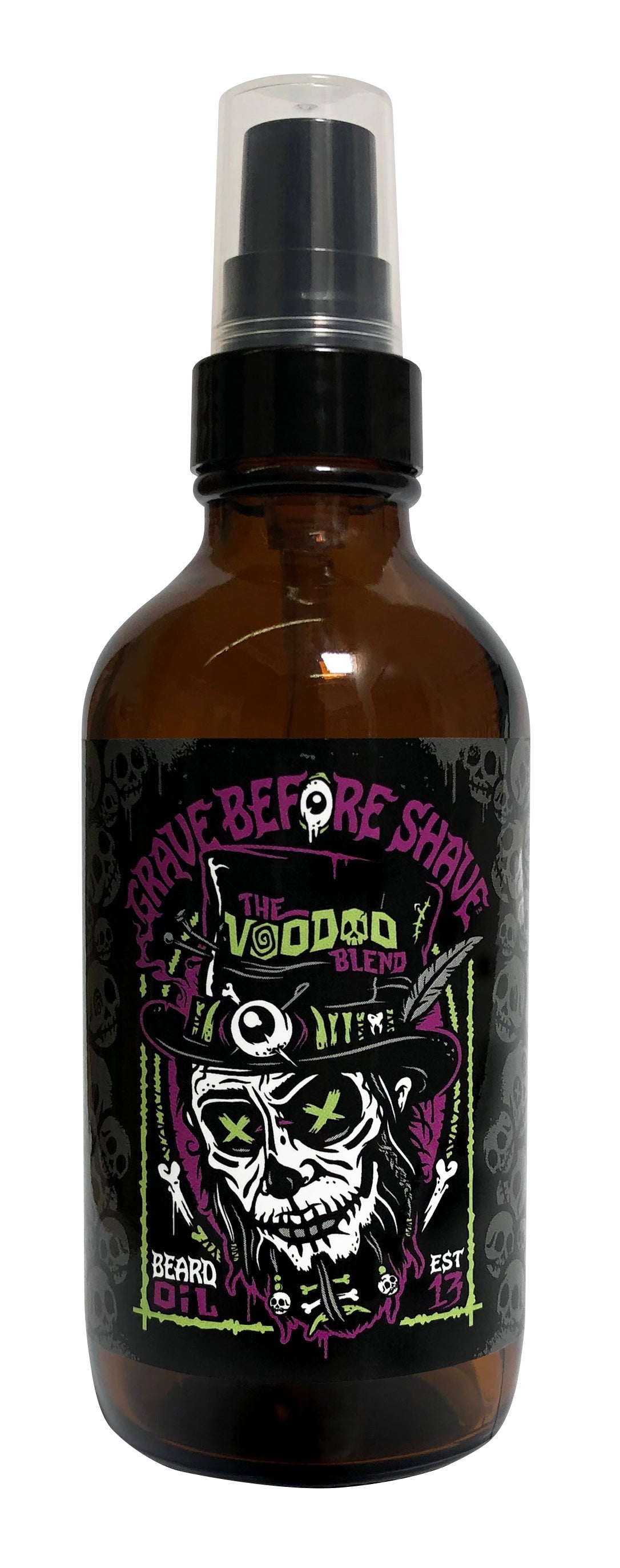 4oz. BIG BOTTLE OF GRAVE BEFORE SHAVE™ BEARD OIL