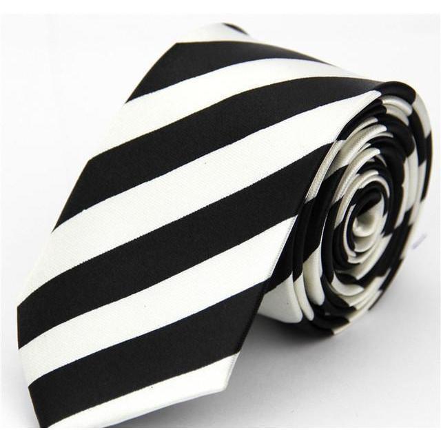 Colorful Plaids & Stripes Collection Skinny Ties - 20 Colors & Styles