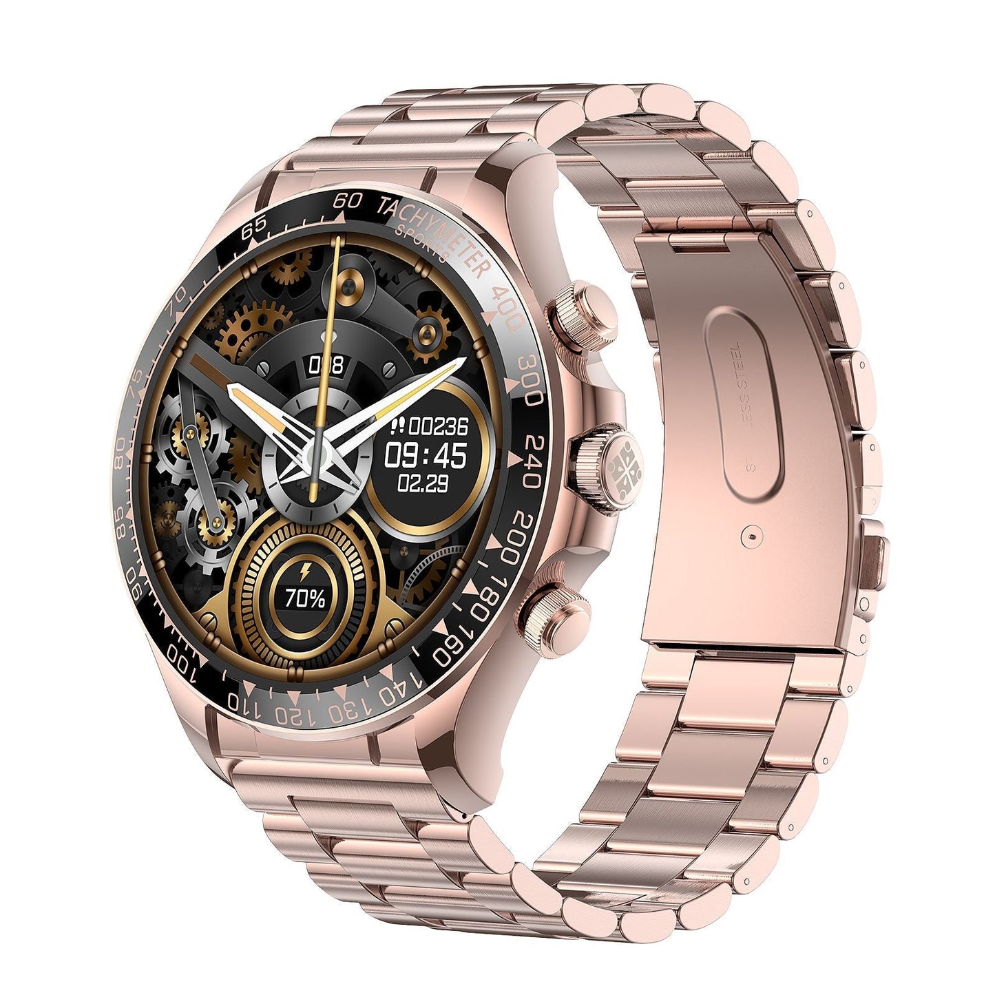 EX108 smart watch dual button 1.55 HD multi-sport wireless charging and payment function