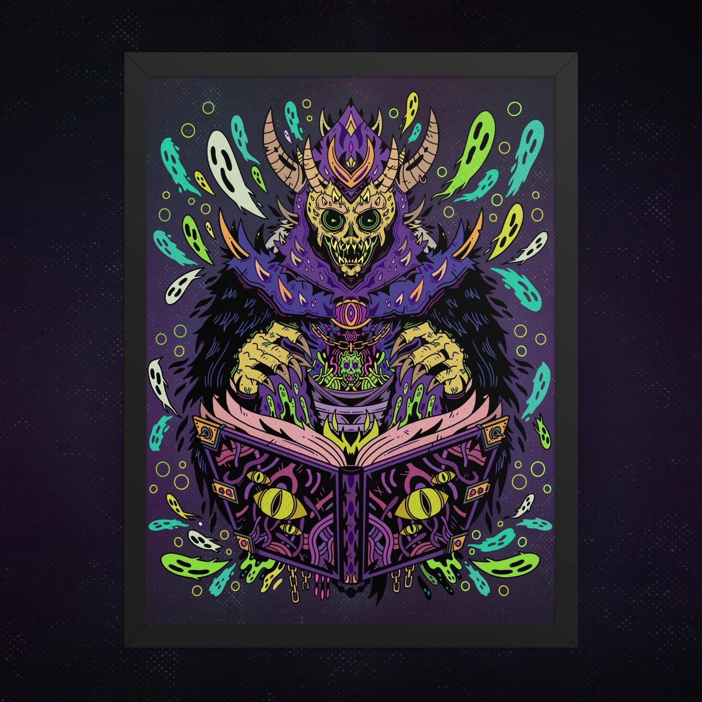 Lich - Necromancer Art Print
