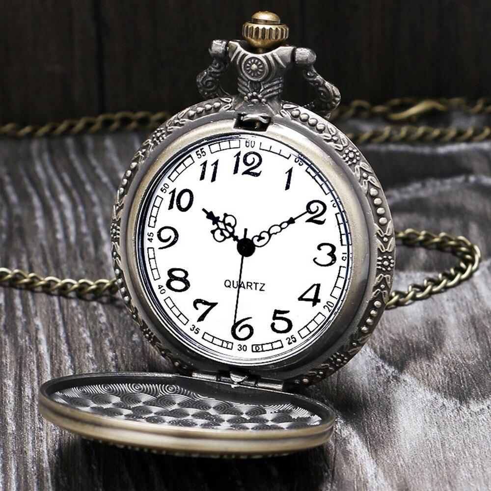 Men's Philippians 4:13 Bronze Vintage Pocket Watch