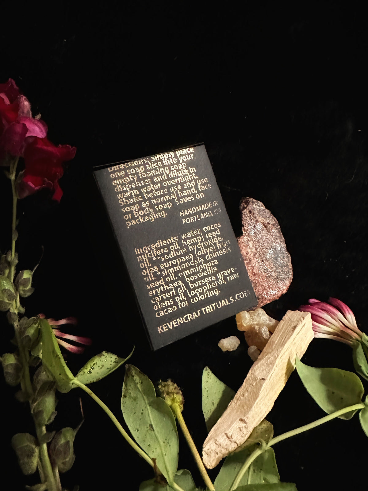 Foaming Soap - Opoponax + Palo Santo Foaming Soap Concentrate