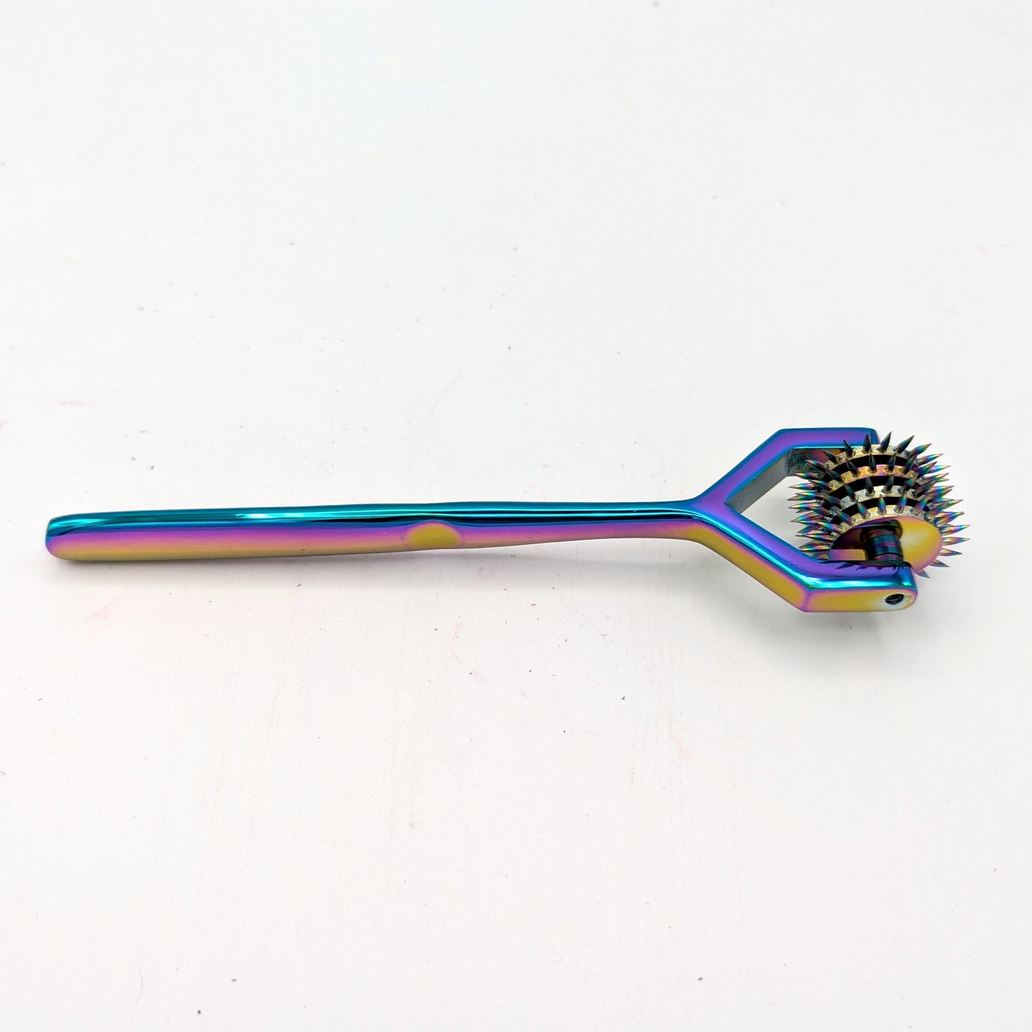Wartenberg Wheel – Pinwheel Roller – Polish silver or Rainbow!