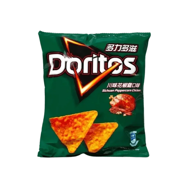 Doritos Sichuan Peppercorn Chicken – Spicy & Savory Corn Chips 40g Bag (Taiwan)