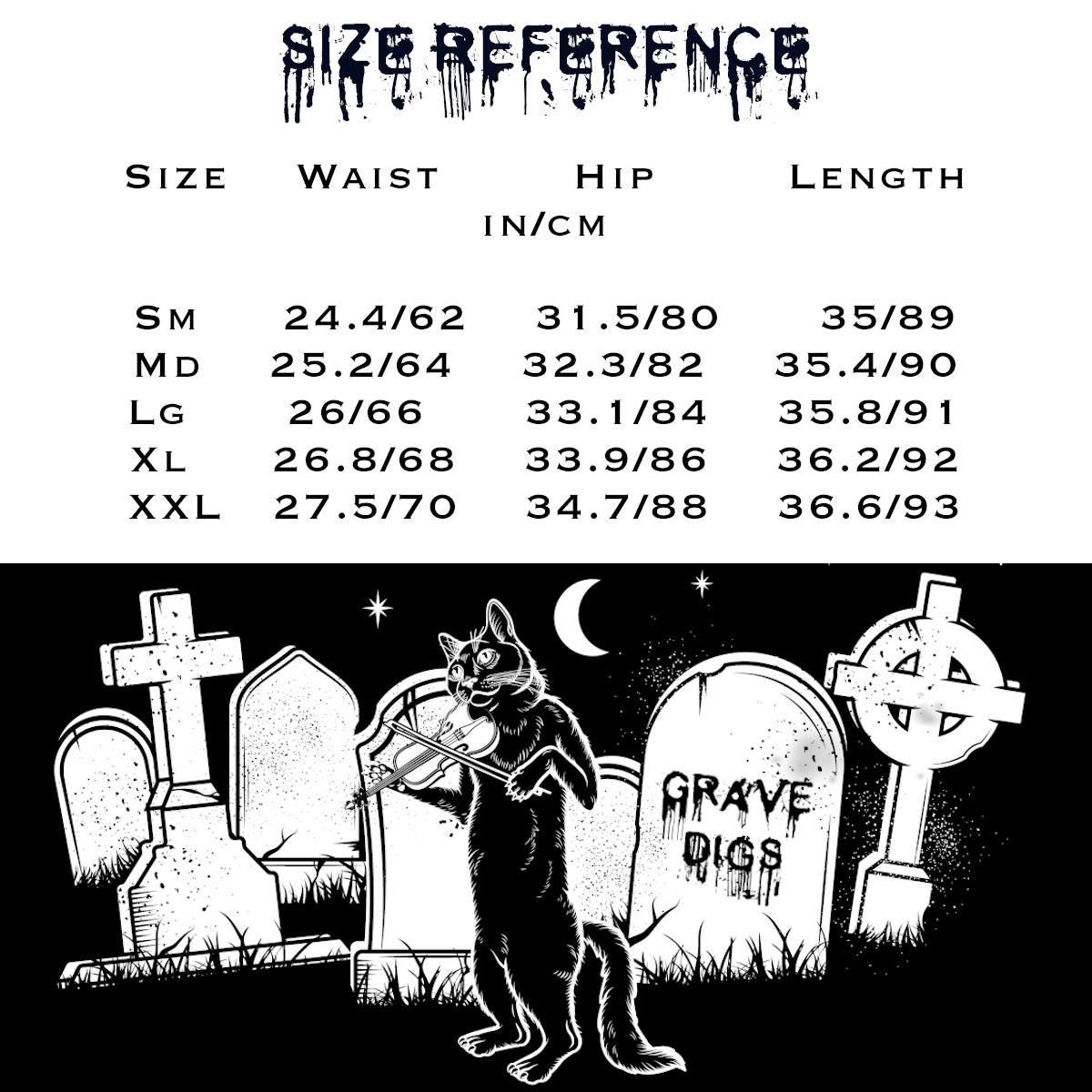 Rock n Roll Skull Purple Leggings | Yoga Pants | Dark Gothic Stretchy