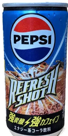 Pepsi Refresh Shot – High-Caffeine Cola Blast 200mL Can (Japan)