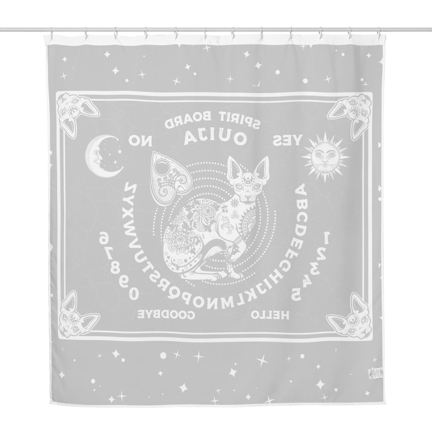 Ouija Board Shower Curtain