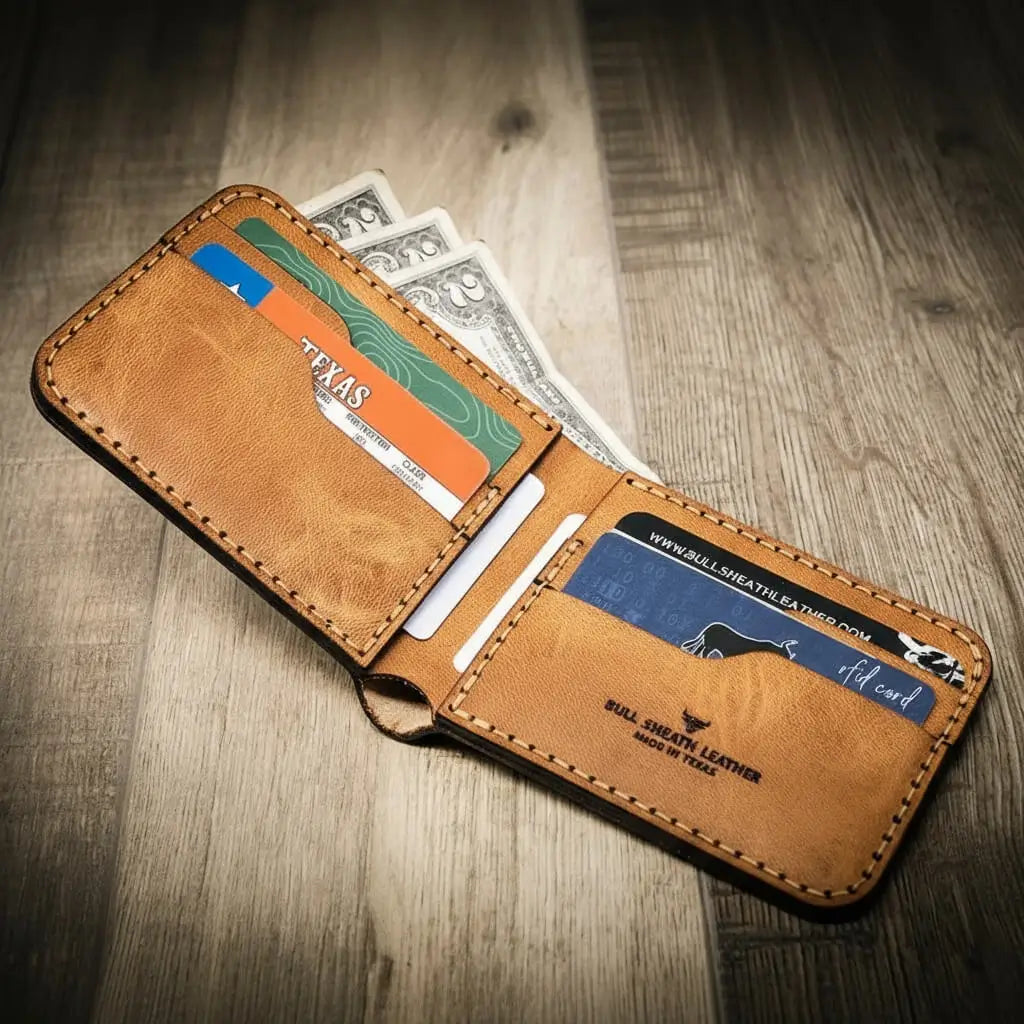 Rio Grande Bifold Wallet - Saddle Tan