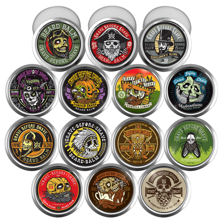 Grave Before Shave Beard Balm 2oz. tins