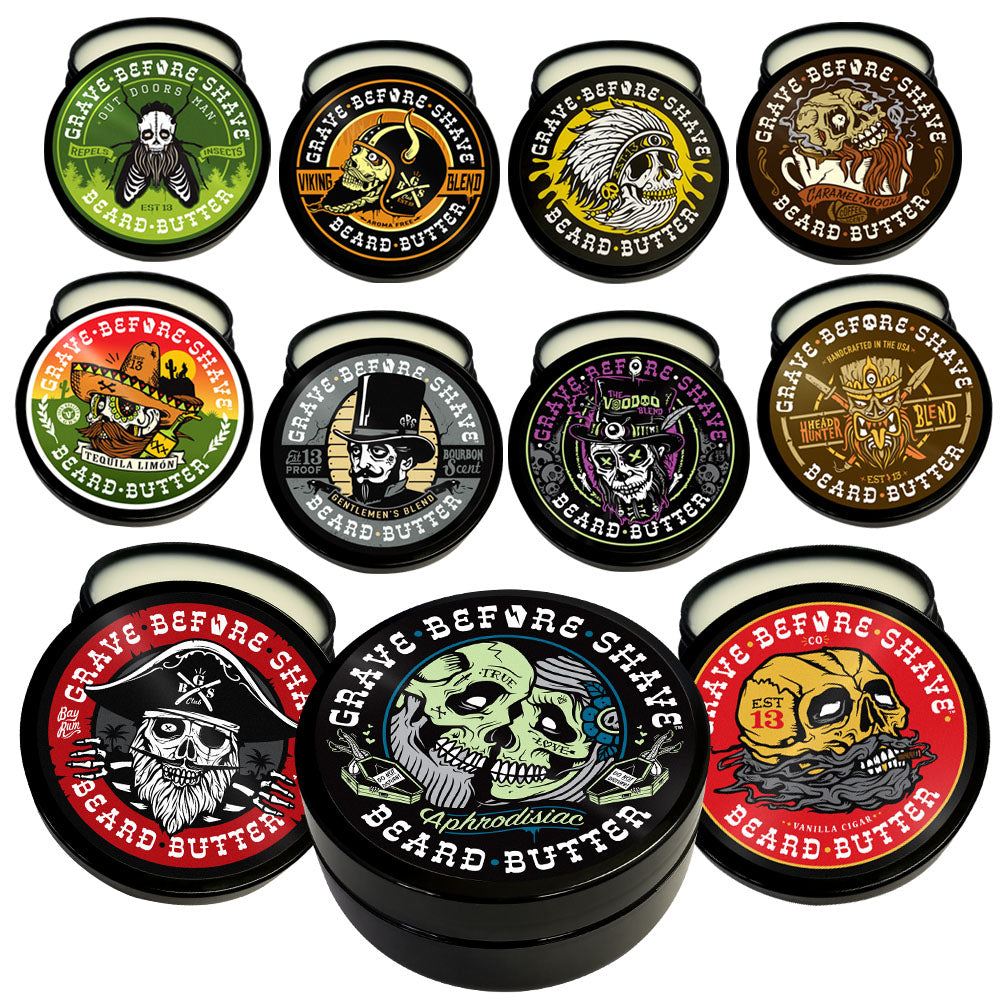Grave Before Shave Beard Butter 4oz. Container