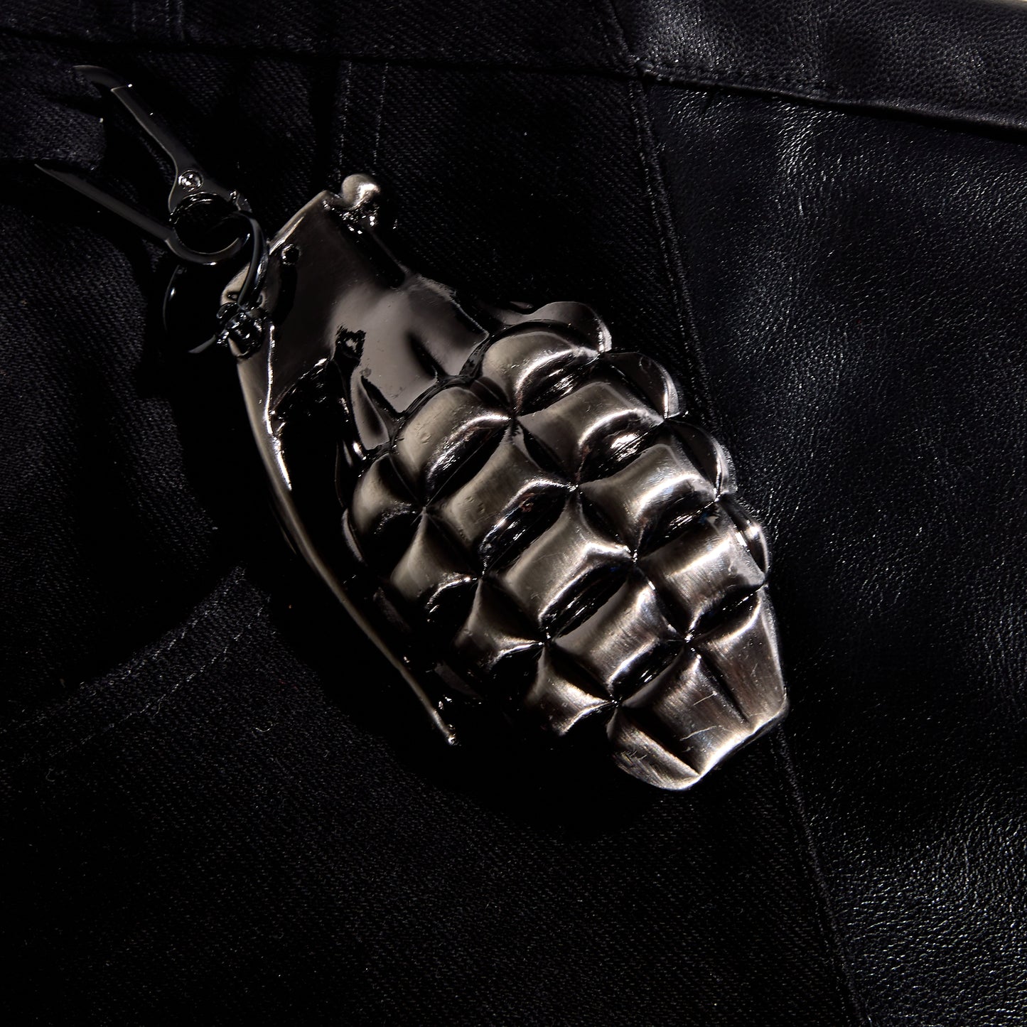 BL NOCTURNE LEATHER 3/4TH CAPRI PADDED DENIM