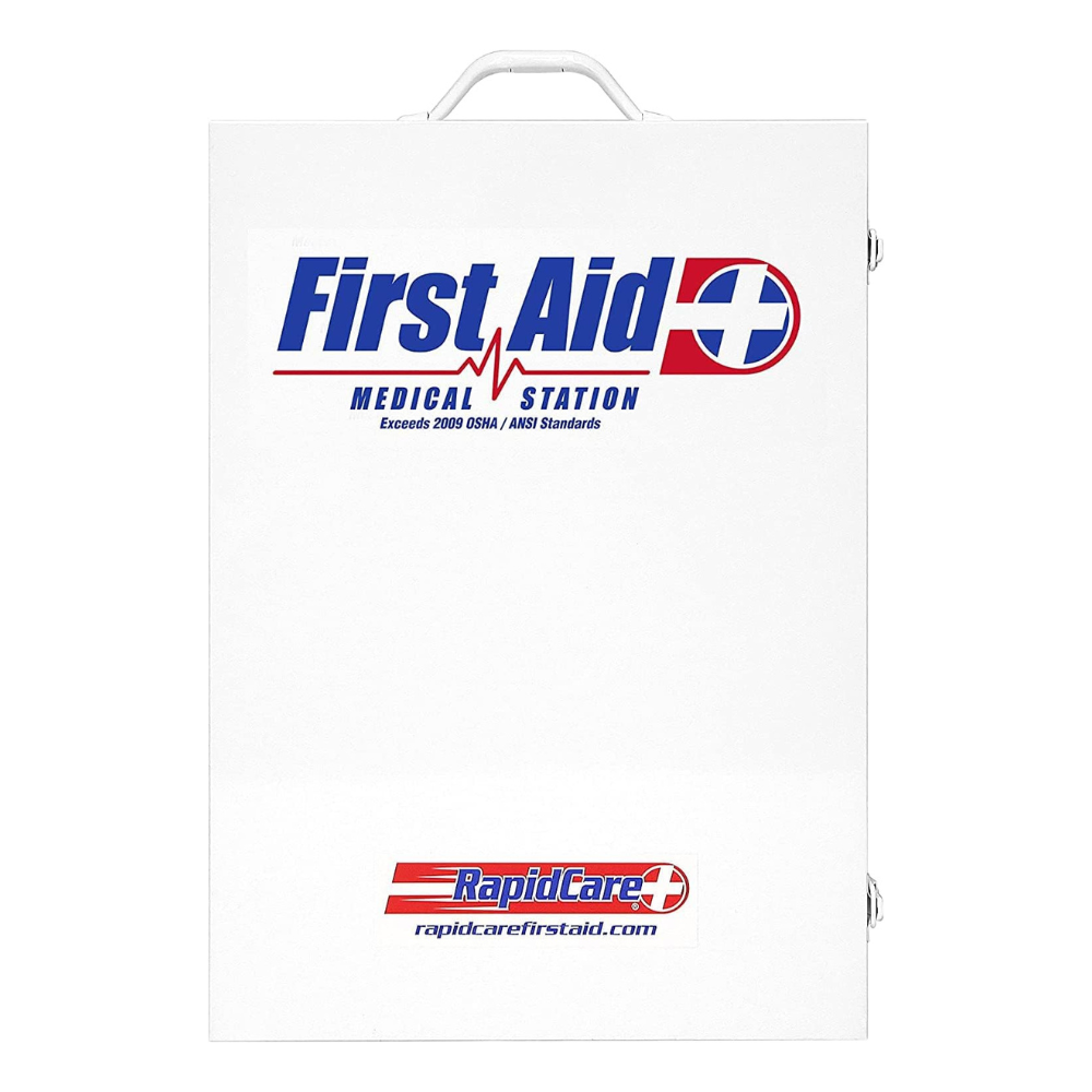 4 Shelf Metal First Aid Cabinet - 2015