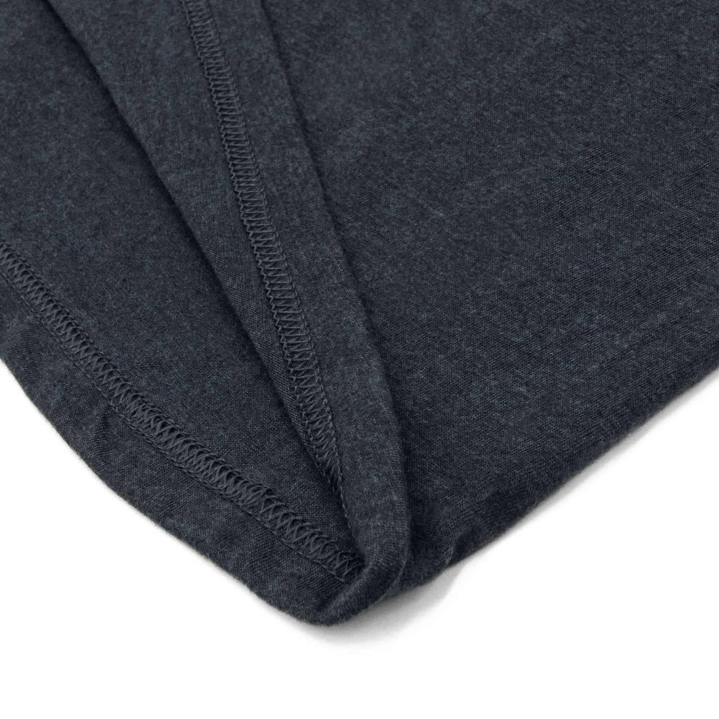 Coors Genuine Bock Beer Left Chest Front and Back Print T-Shirt - Denim Black Heather