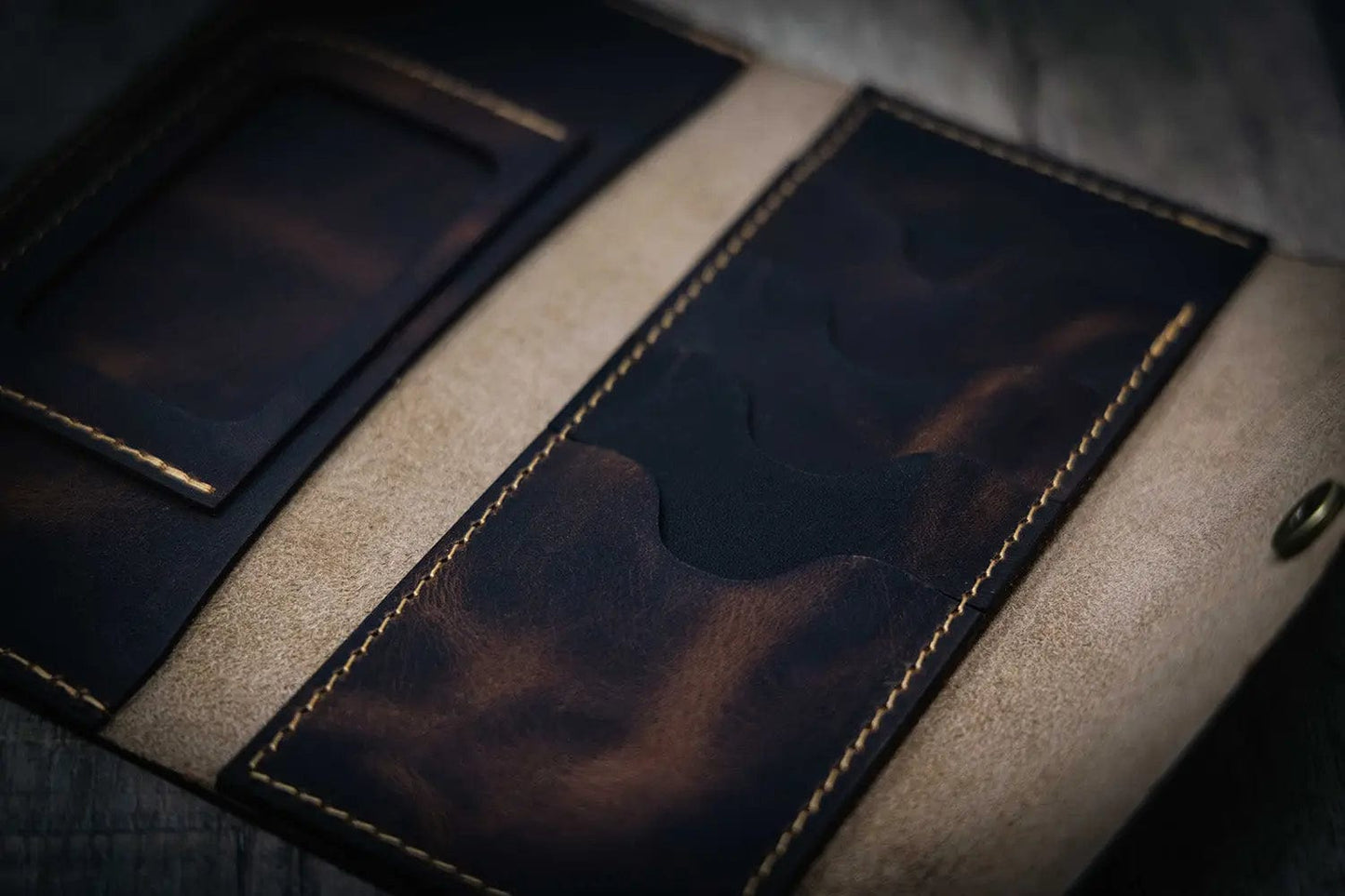 Sugar Land Clutch Wallet - Walnut