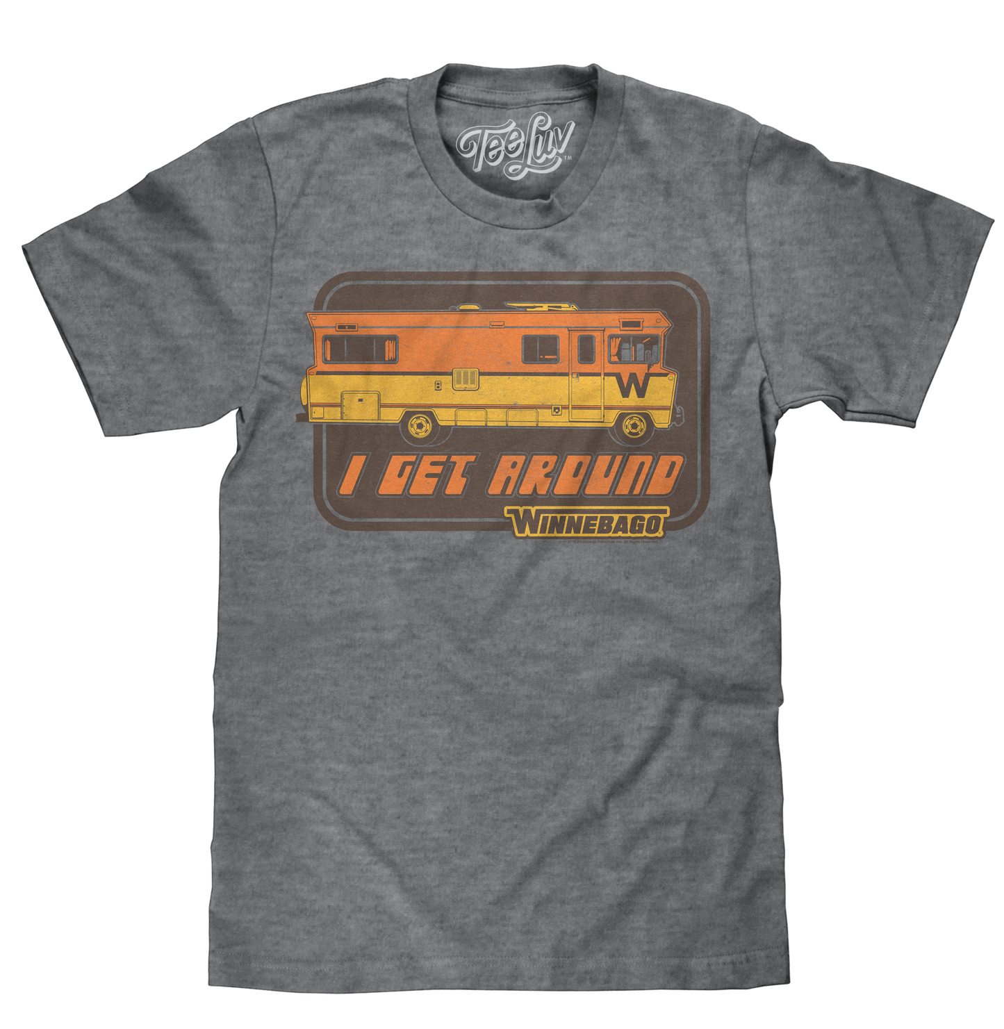 Winnebago "I Get Around" T-Shirt - Gray