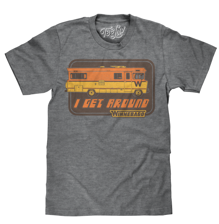 Winnebago "I Get Around" T-Shirt - Gray