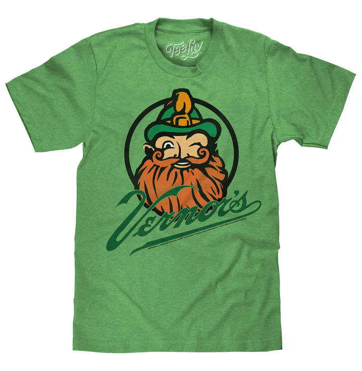 Vernor's Gnome Logo T-Shirt - Green