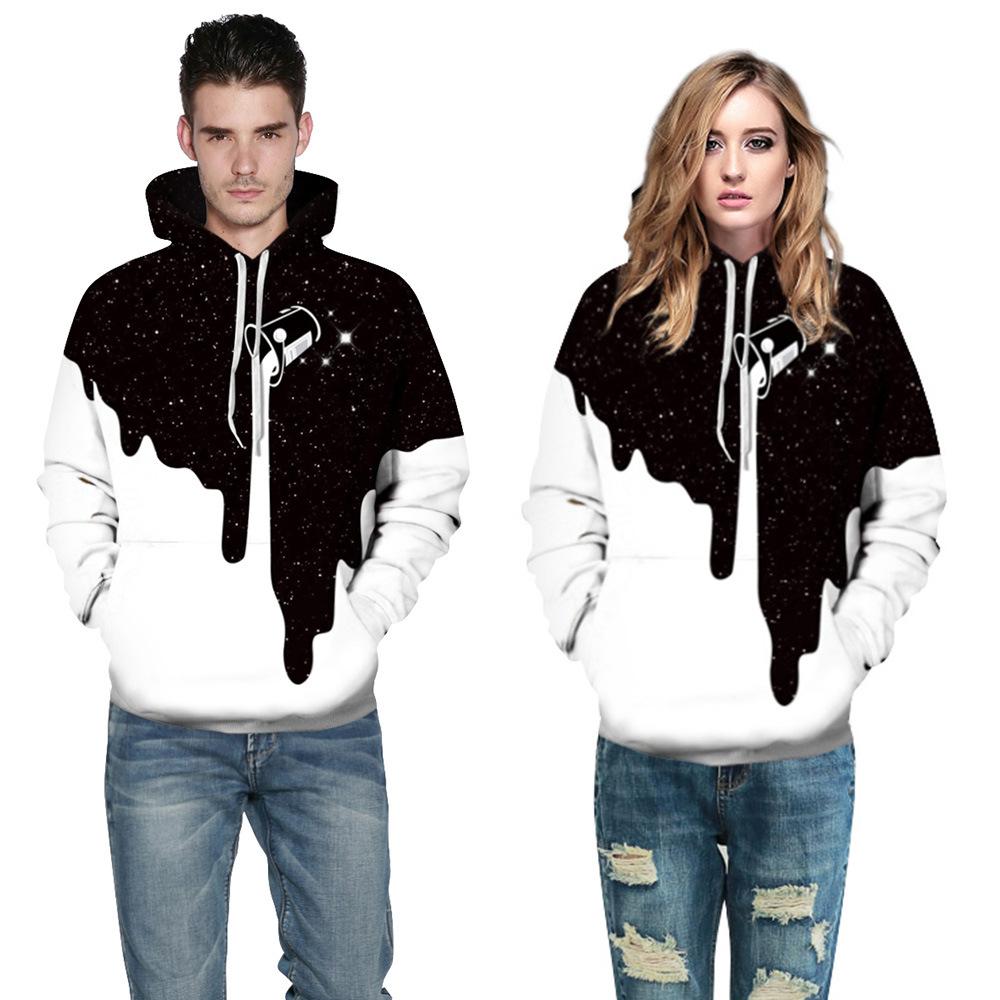 3D Milk Spill Hoodie