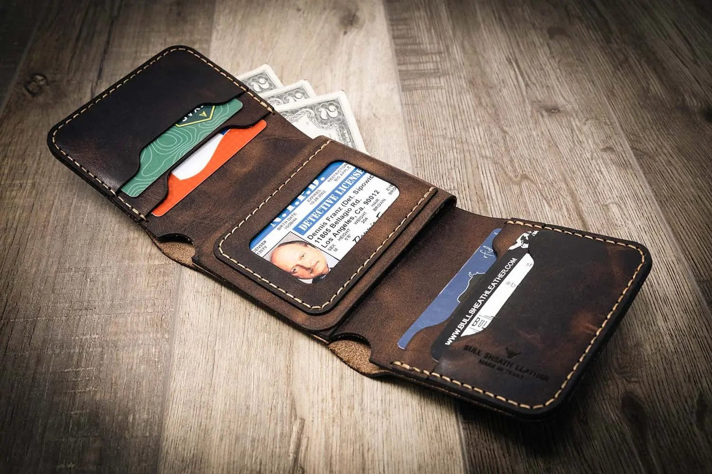 Badge Trifold Wallet