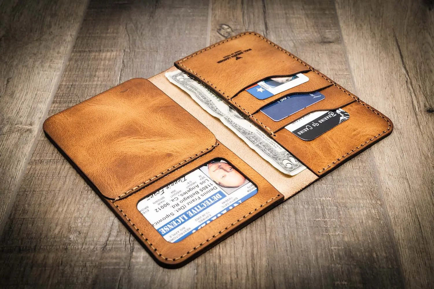Badge Long Wallet