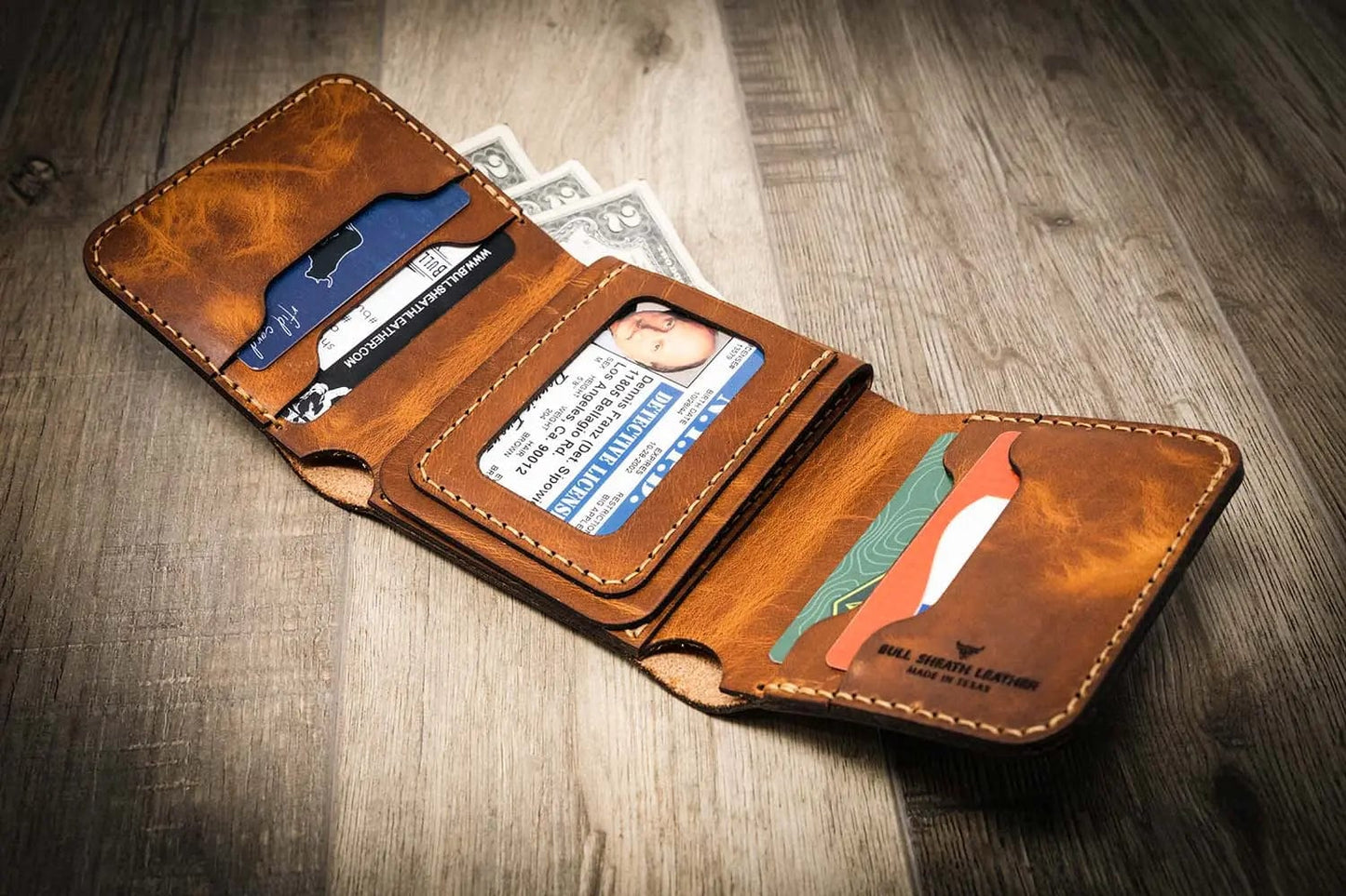 Badge Trifold Wallet