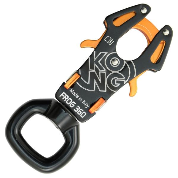 Ring Mountable Shackle Swivel for Suspension Rings - 23kn - Frog 360 - Textile Friendly Swivel