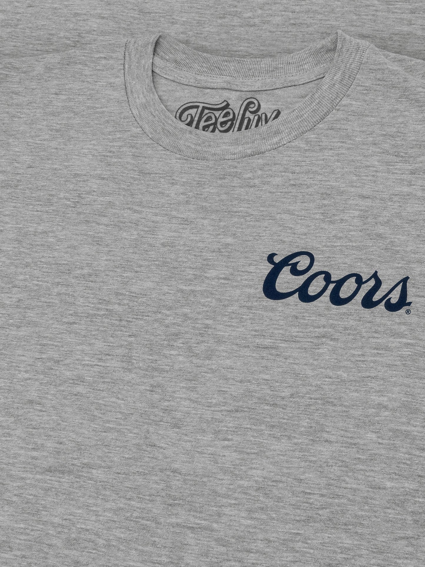 Coors Banquet Since 1873 Front and Back Print T-Shirt - Athletic Heather Gray