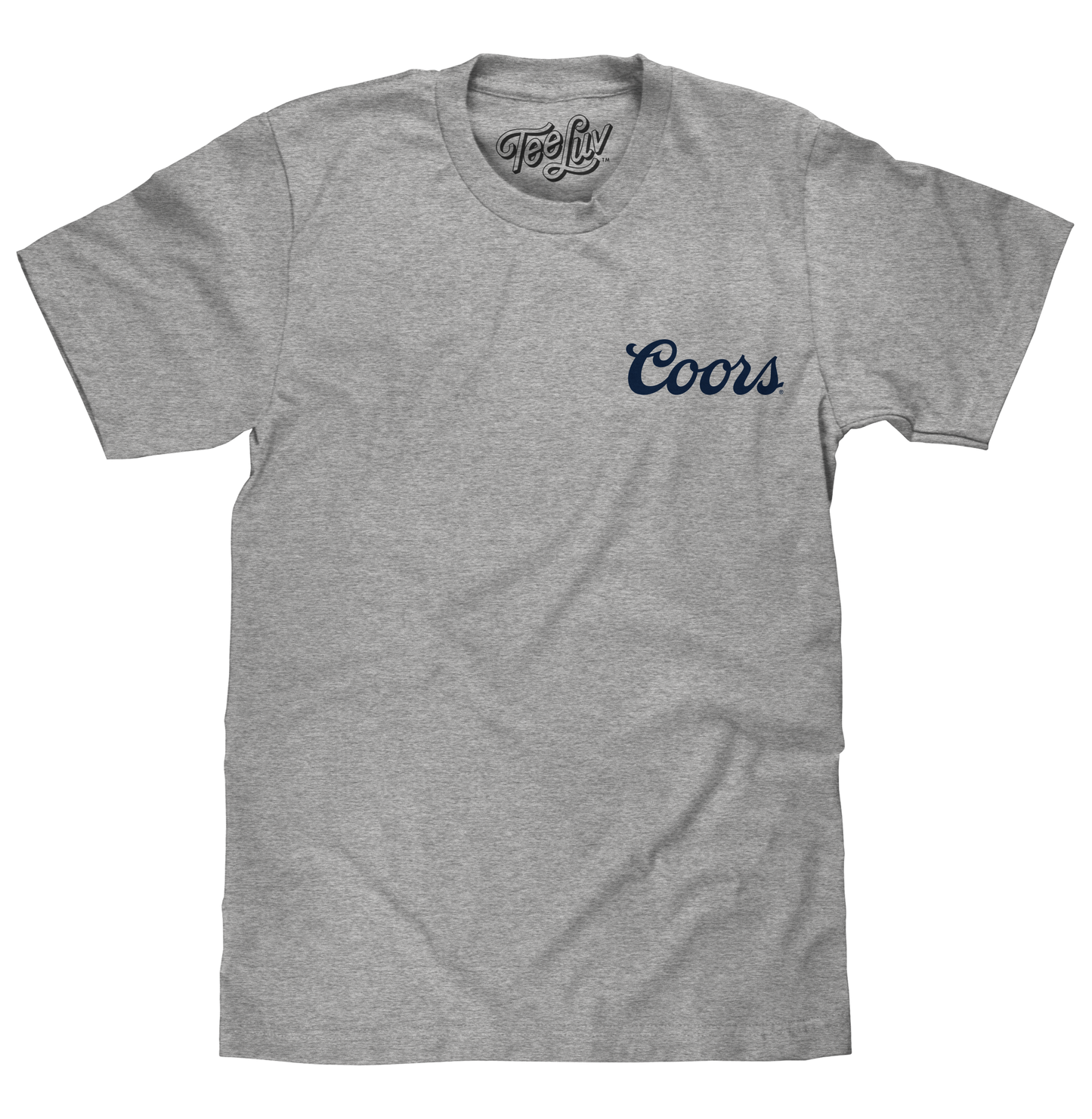 Coors Banquet Since 1873 Front and Back Print T-Shirt - Athletic Heather Gray