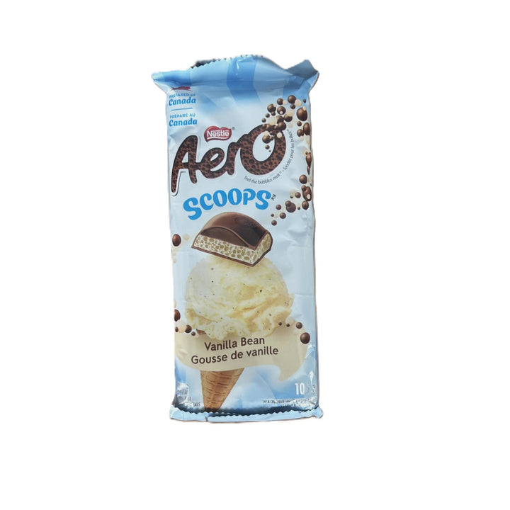 Aero Scoops Vanilla Bean – Smooth & Creamy Chocolate Treat 120g (Canada)