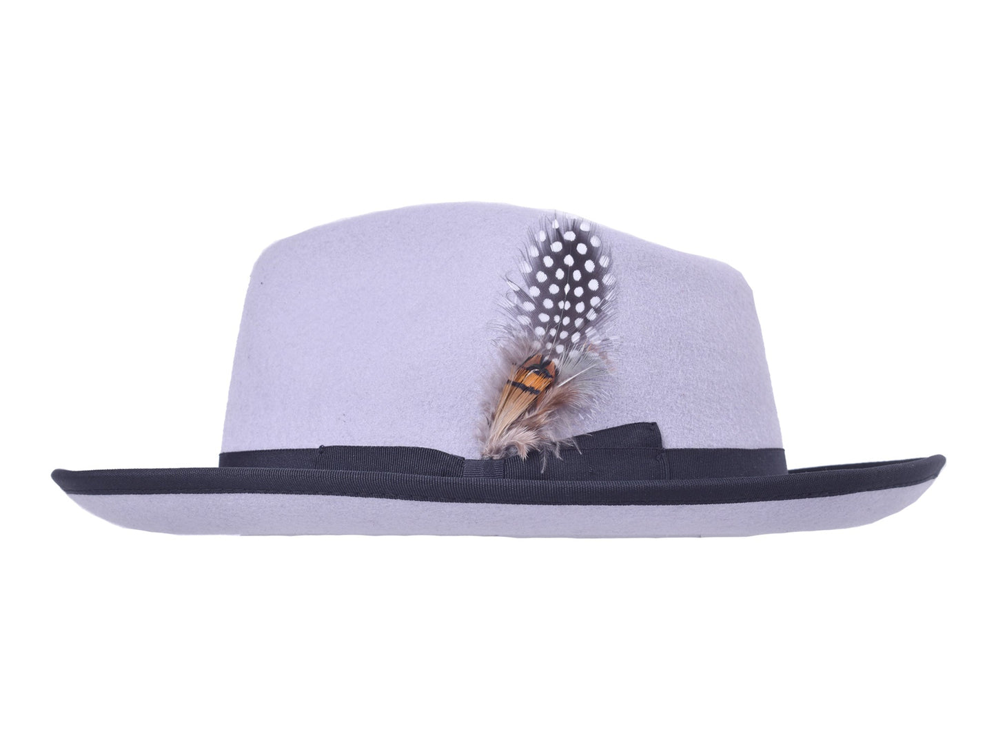 Classic Wool Felt Fedora Hat for Men Heritage