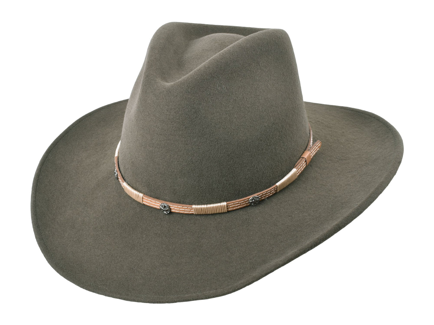 Outdoor Merino Wool Felt Hat Long Trail