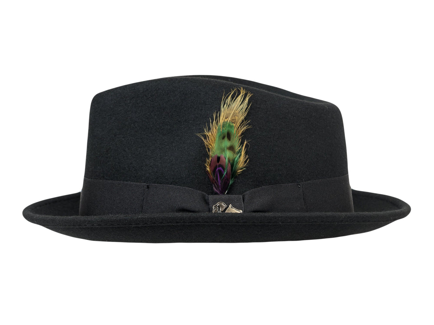 Wool Felt Fedora Hat Classic Roma Stingy