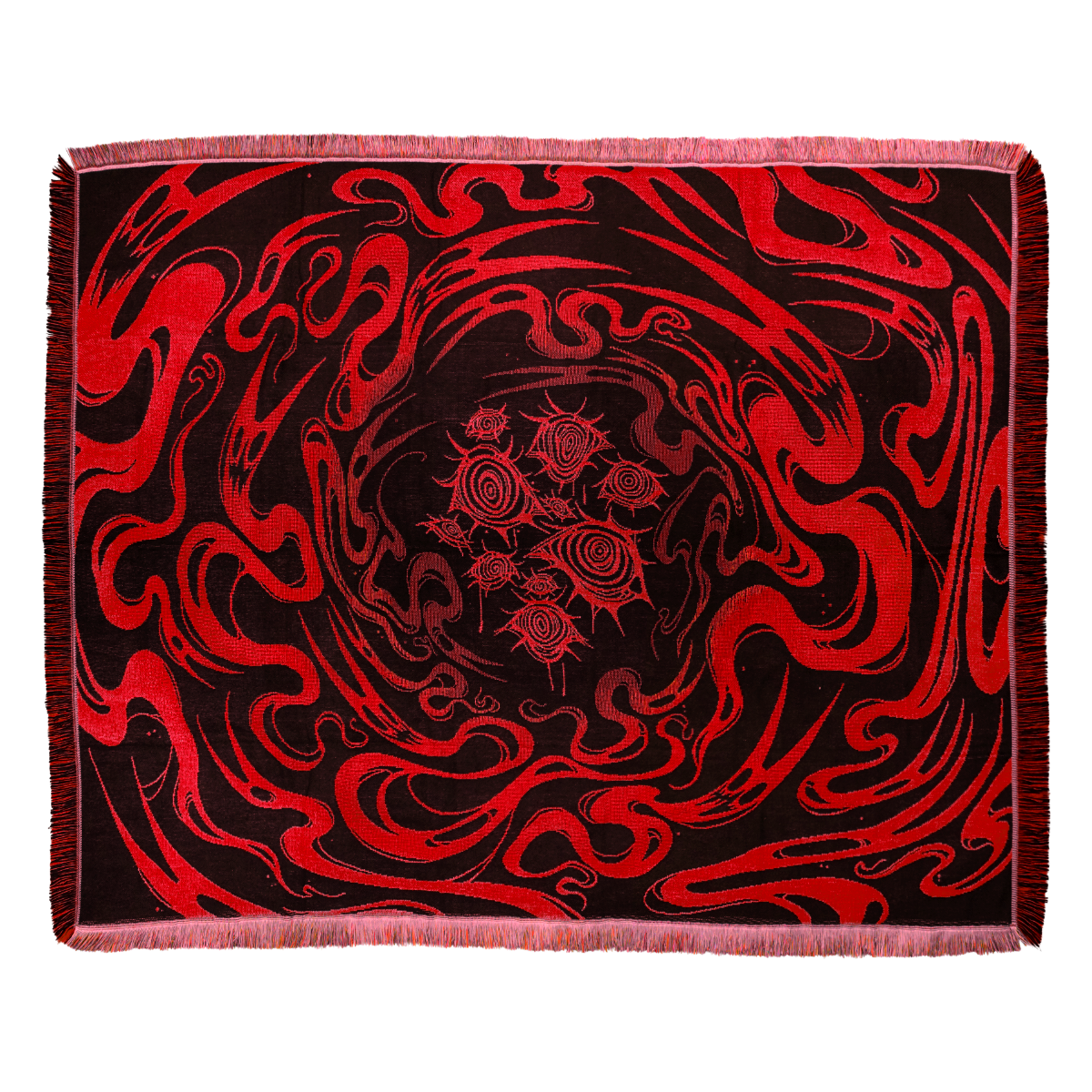 Blood Underworld - Ghost Portal Woven Blanket