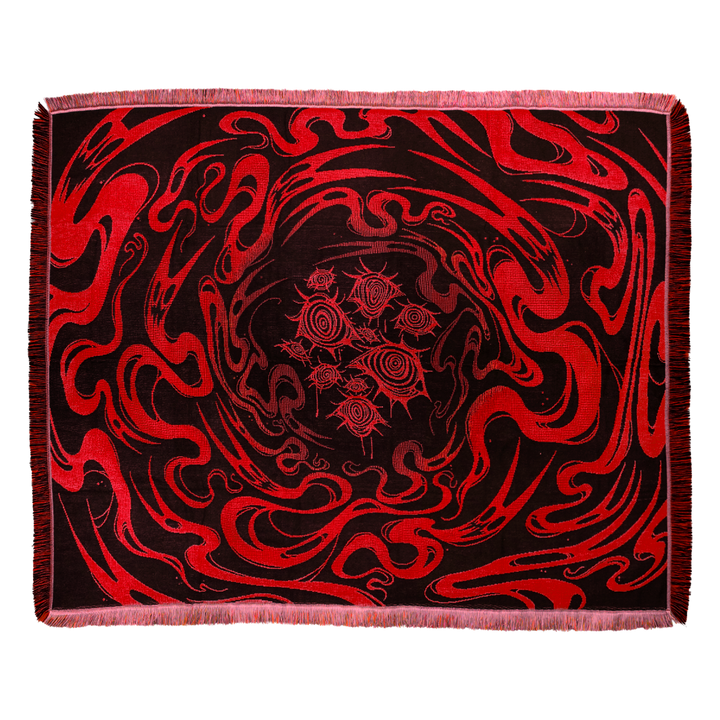 Blood Underworld - Ghost Portal Woven Blanket