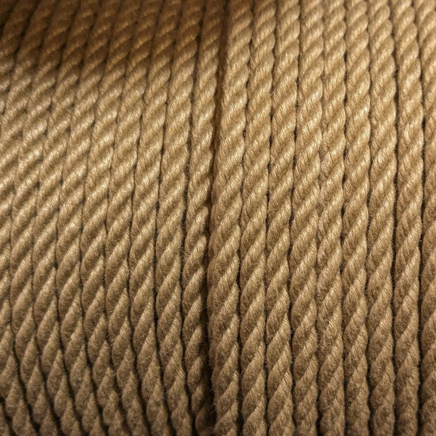 POSH Rope - 3 Strand Spun Polyester Bondage Rope - Synthetic Hemp - 6mm