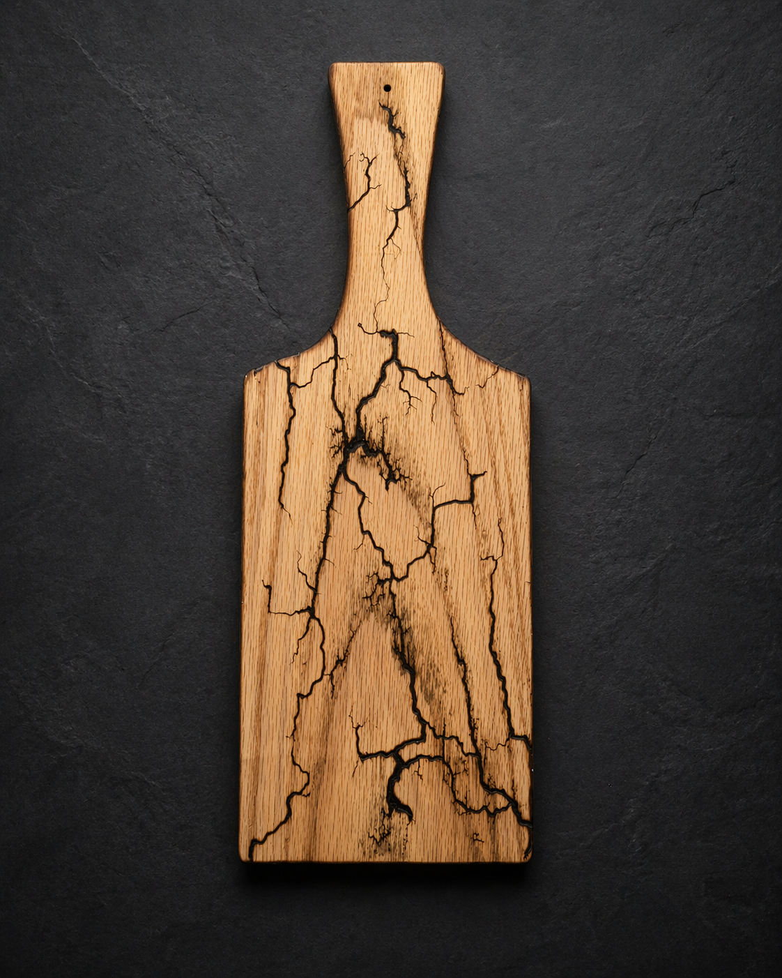 The Original — Red Oak Fractal Burn Paddle archived Ledger record from The Sub Space Boutique