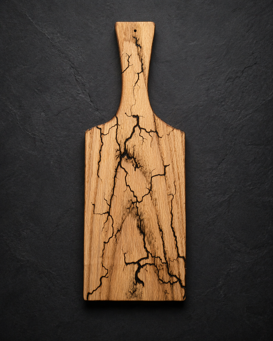 The Original — Red Oak Fractal Burn Paddle