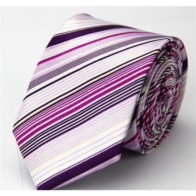 Colorful Plaids & Stripes Collection Skinny Ties - 20 Colors & Styles
