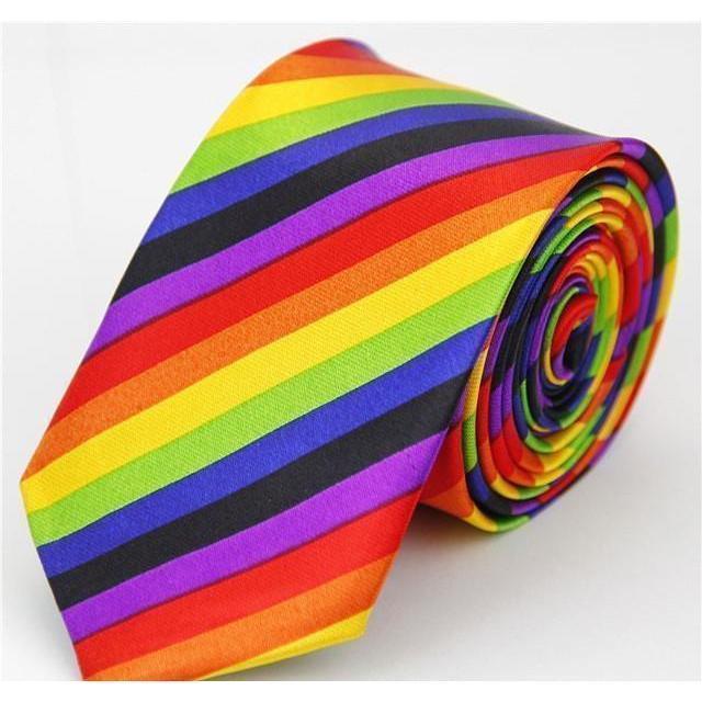 Colorful Plaids & Stripes Collection Skinny Ties - 20 Colors & Styles