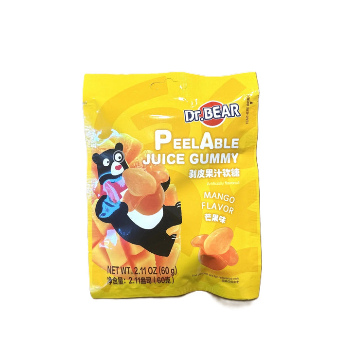 Dr. Bear Peelable Mango Gummy – Fun Peel & Eat Mango Candy (China)