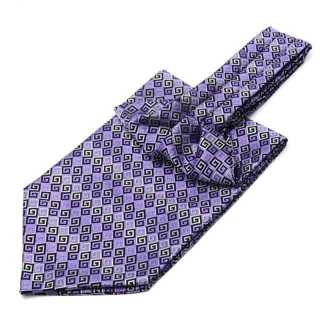 Elegant Collection Ascot/Cravat Ties - Multiple Colors & Styles