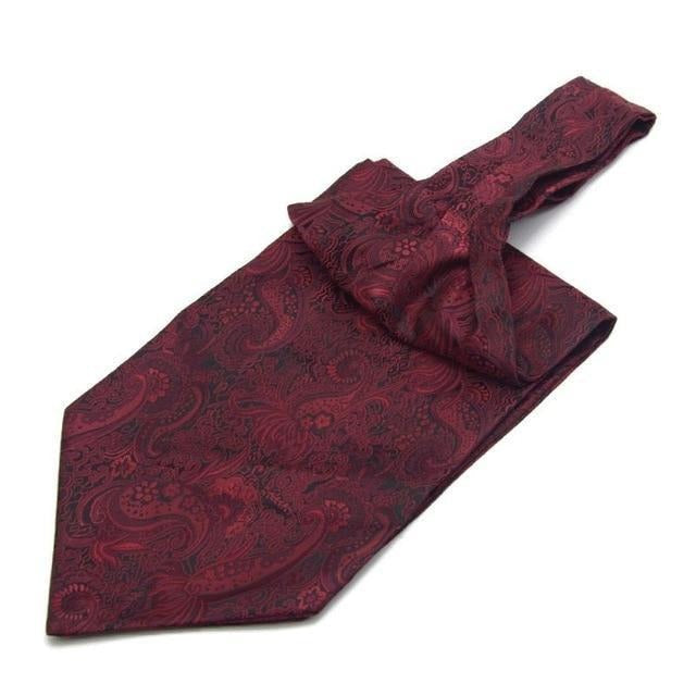 Elegant Collection Ascot/Cravat Ties - Multiple Colors & Styles
