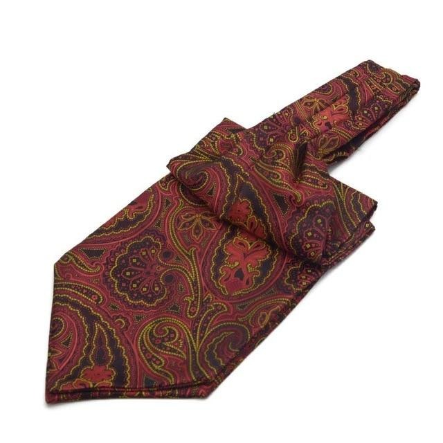 Elegant Collection Ascot/Cravat Ties - Multiple Colors & Styles