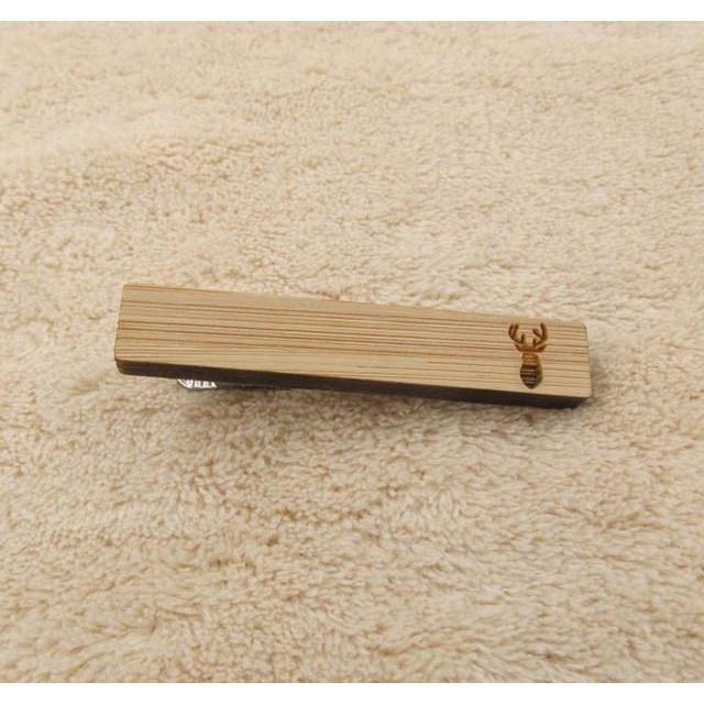 Favorite Animal Collection Wooden Tie Bars/Clips - 7 Styles