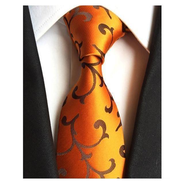 Floral Collection Wide Neckties - 14 Colors & Styles