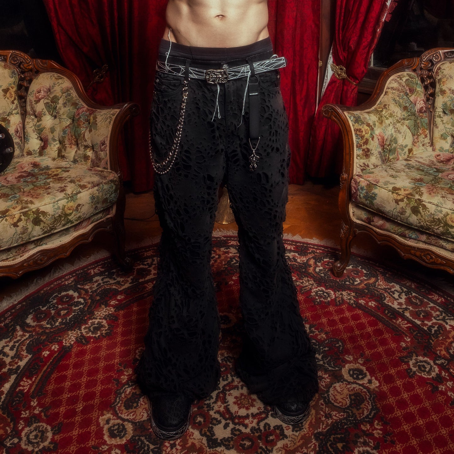 BL METALWEB BOOTCUT DENIM