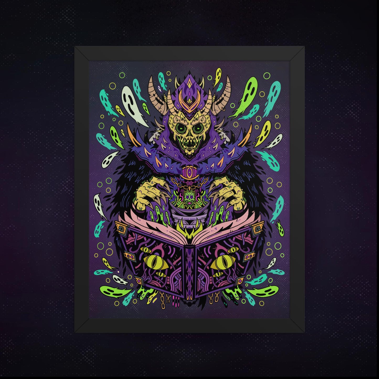 Lich - Necromancer Art Print