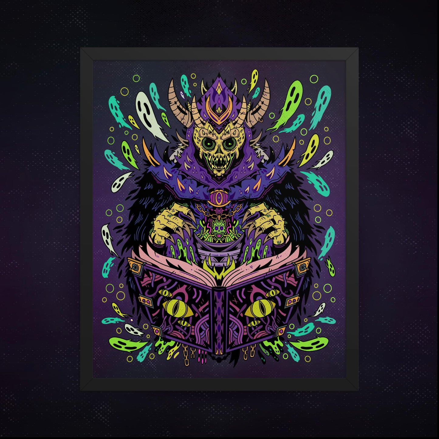 Lich - Necromancer Art Print