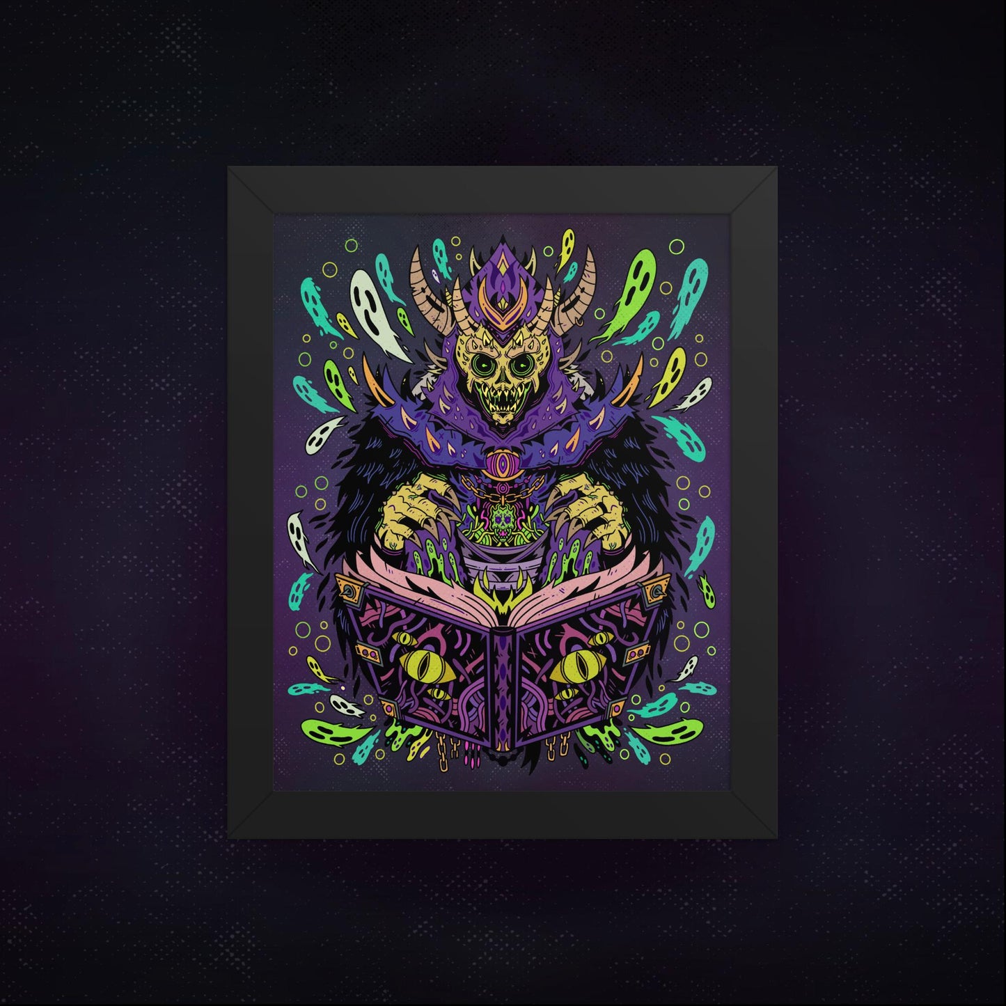 Lich - Necromancer Art Print